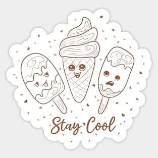 Stay Cool Sticker